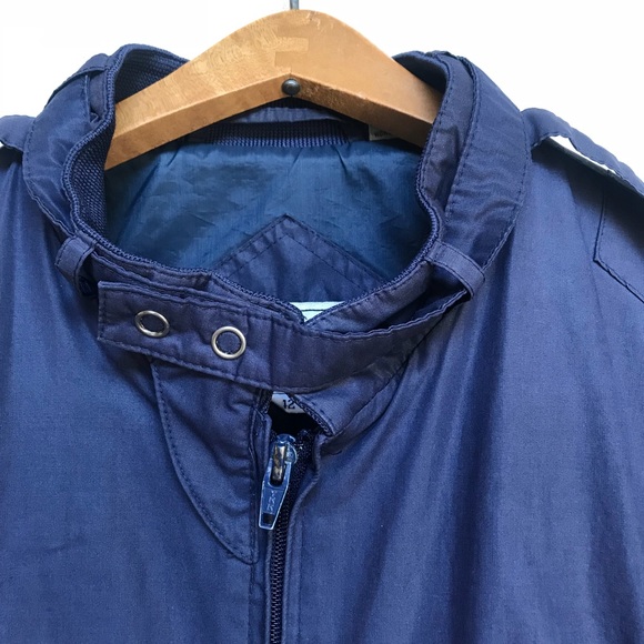 Vintage Navy Blue Members Only Jacket - Picture 3 of 6